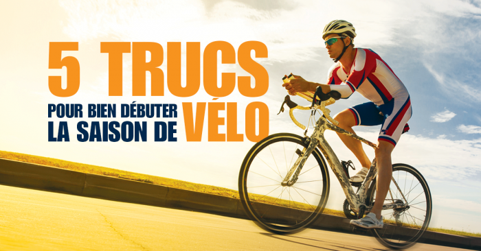5 trucs pour bien débuter la saison de vélo - Évolution Physio
