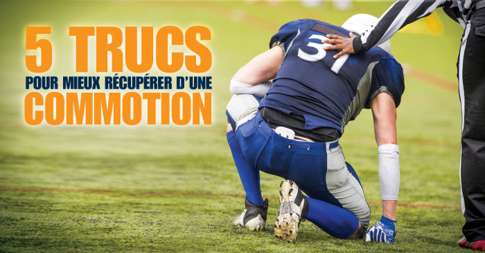5 trucs pour mieux récupérer d'une commotion cérébrale au football - Évolution Physio
