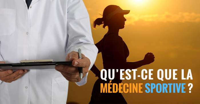 Qu’est-ce que la médecine sportive ? - Évolution Physio